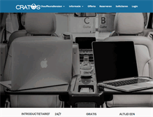Tablet Screenshot of cratos.nl